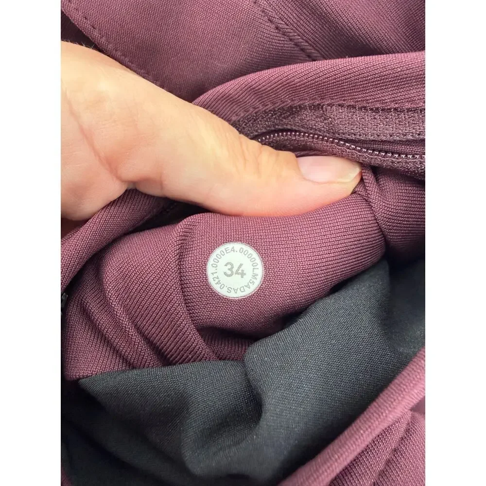 Lululemon ABC Slim-Fit Pant *Warpstreme Cassis